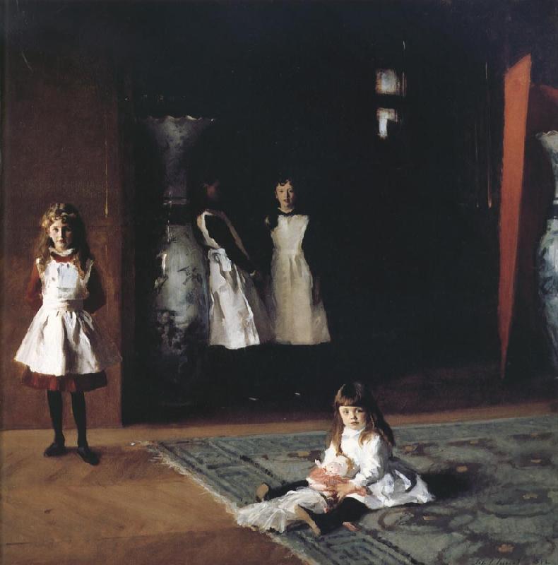 John Singer Sargent The Daughters of Edward Darley Boit oil painting image